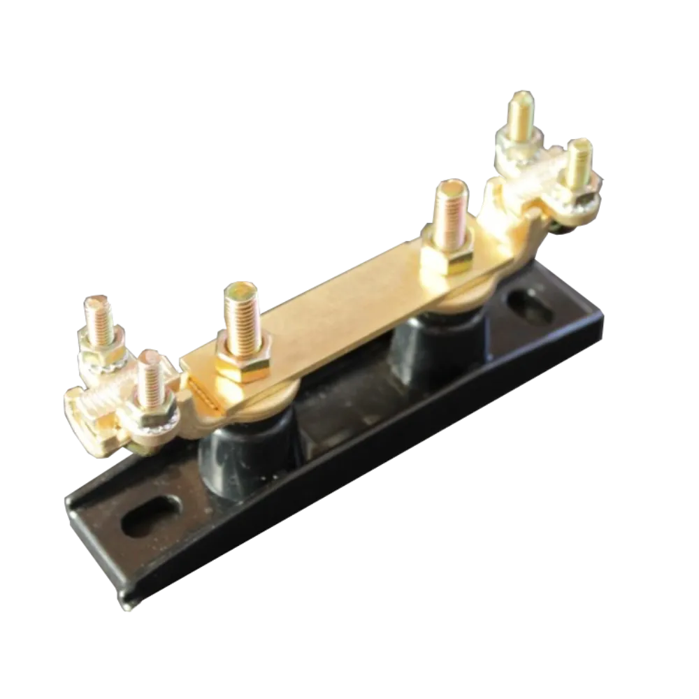BARRETTE DE COUPURE LAITON HAUTE POUR CONDUCTEURS – 16 À 70MM² – SERRAGE MÉCANIQUE – Image 2