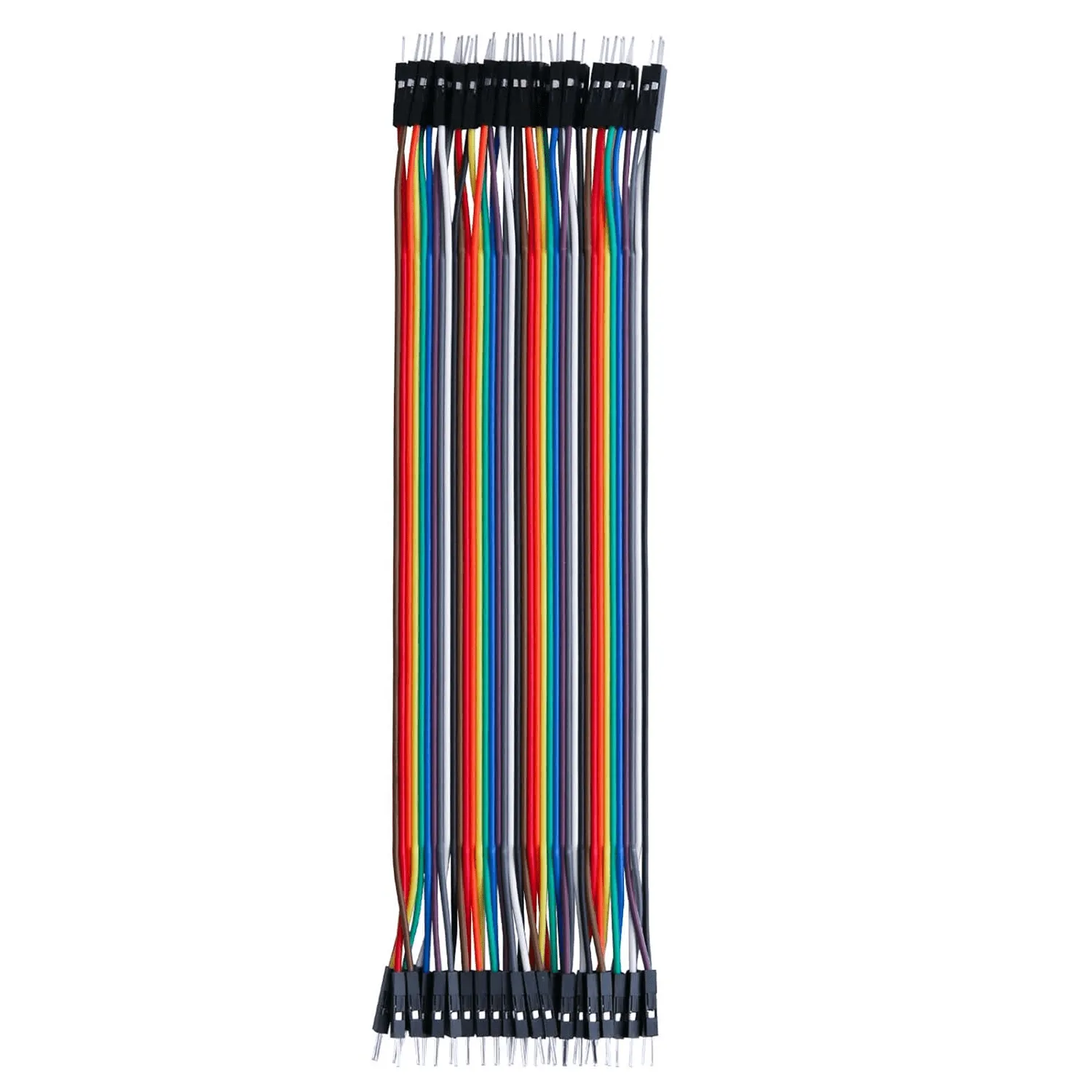 Lot de 40 Câbles Dupont mâle-mâle de 10cm / 20cm / 30cm pour Arduino