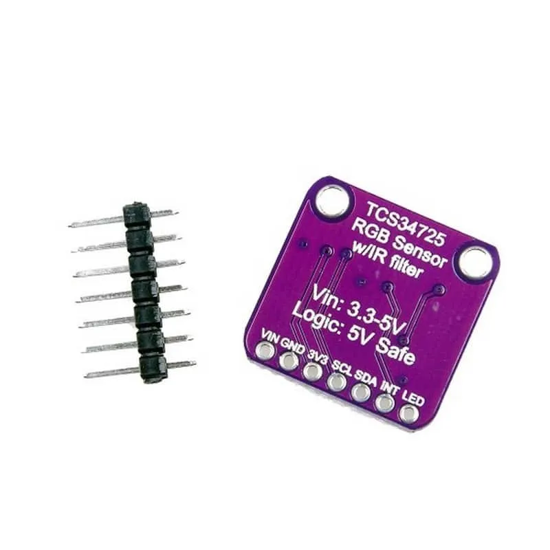 Module de Capteur de Couleur TCS34725 – RVB avec Filtre IR – Reconnaissance Précise pour Arduino – Image 2