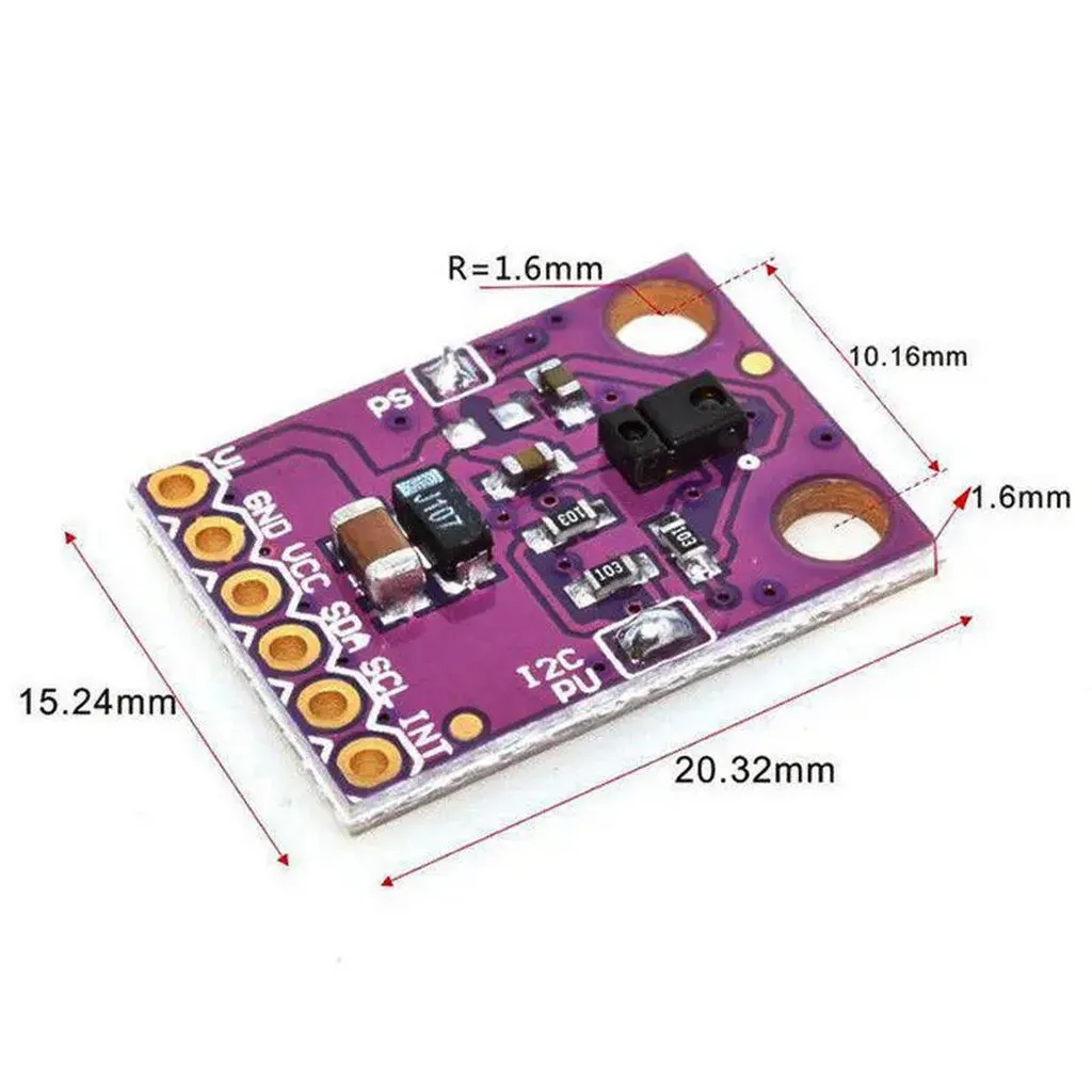 Capteur APDS-9960 – Reconnaissance de gestes, lumière, proximité et couleur – Image 4