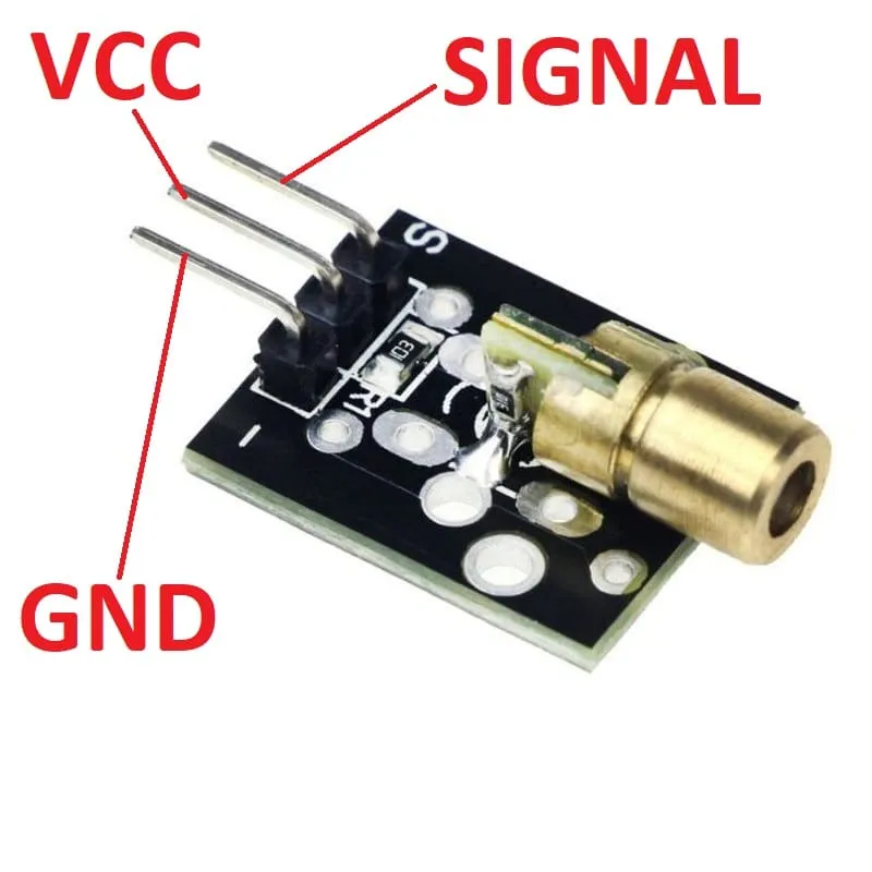 Transmetteur Laser KY-008 pour Arduino – Image 2