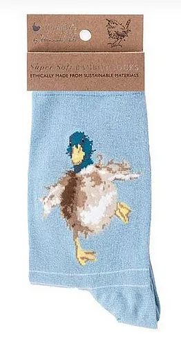 Chaussettes de canard « Un canard qui se dandine et qui cancane » 37 – 42