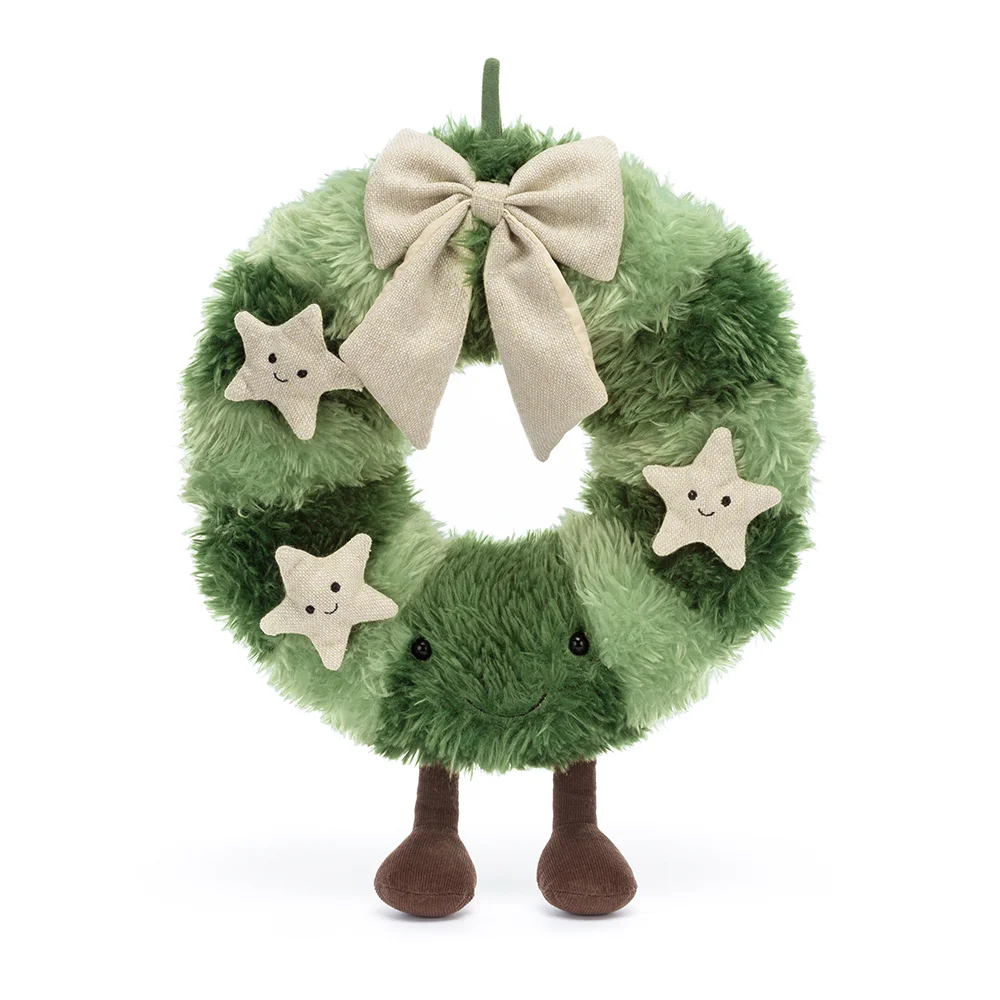 Amuseables Nordic Spruce Wreath, Jellycat – Image 2
