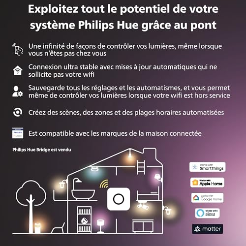 Philips Hue Go Lampe portable connectée White And Color Compatible Bluetooth, Fonctionne avec Alexa – Image 6