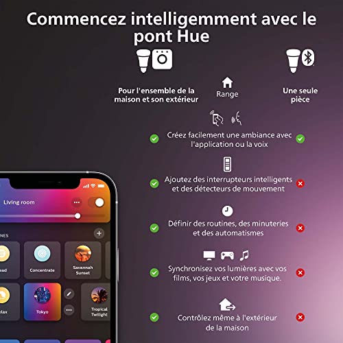 Philips Hue Go Lampe portable connectée White And Color Compatible Bluetooth, Fonctionne avec Alexa – Image 5