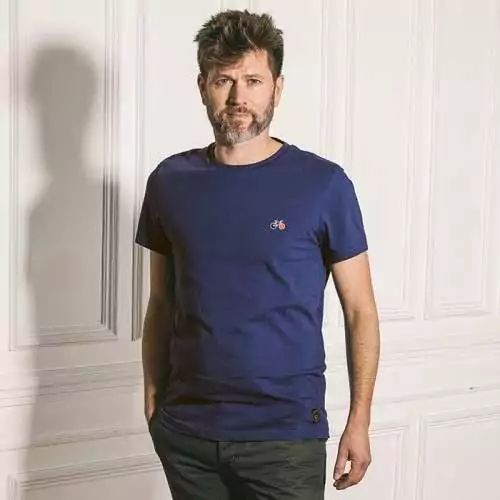 T-shirt La Gentle Factory Baptiste indigo – Image 8